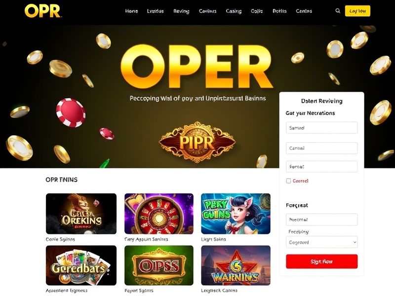 Welcome to the ultimate gambling information hub with opr login access. Explore expert-reviewed casino games, guides, and safety practices for a responsible and thrilling experience.